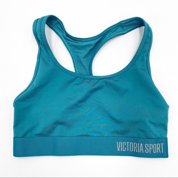 VSX Racerback Blue Racerback Sports Bra - Picture 2 of 5